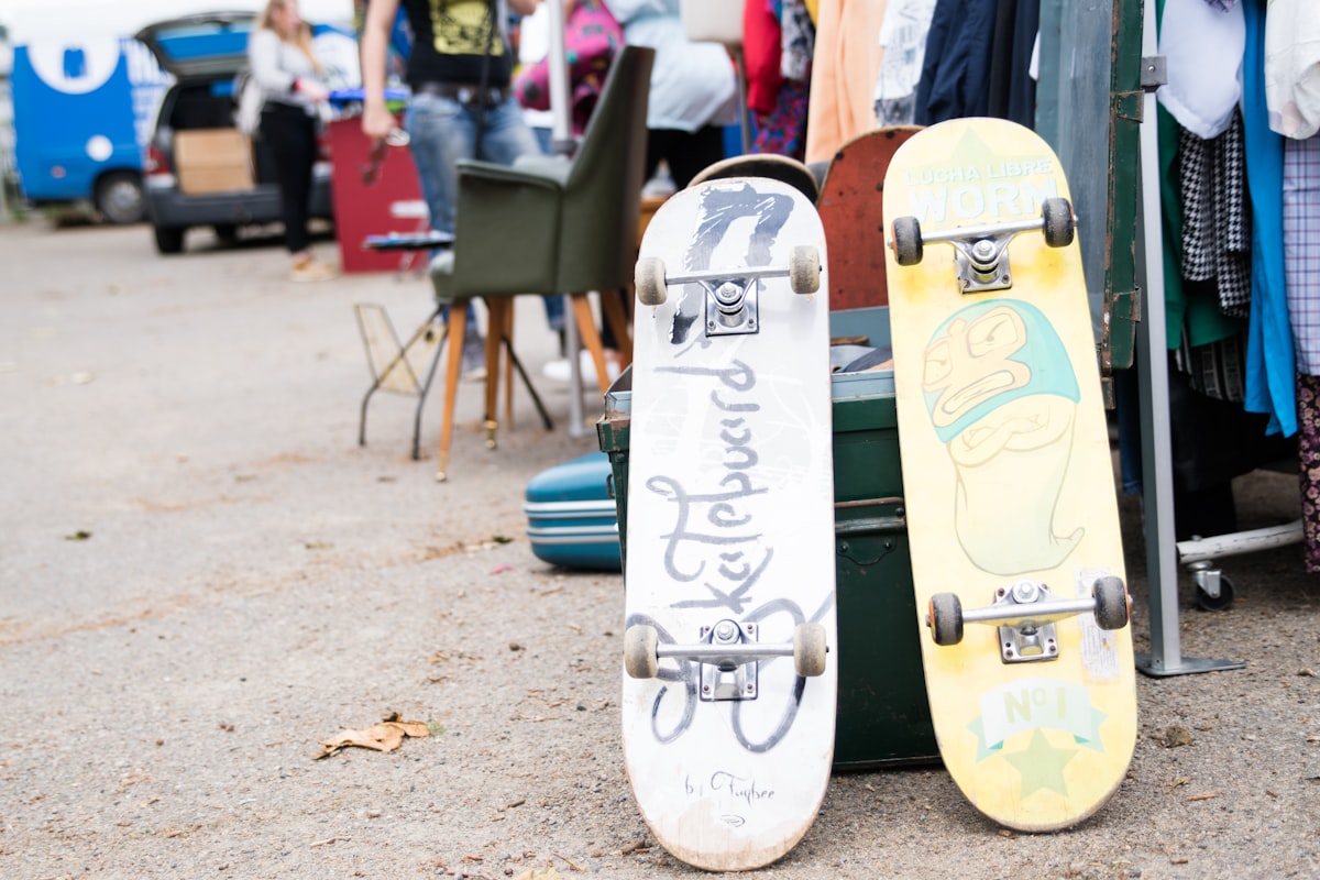 Skateboards to sell related to Secondhand Style: Where Vintage Meets Versatility