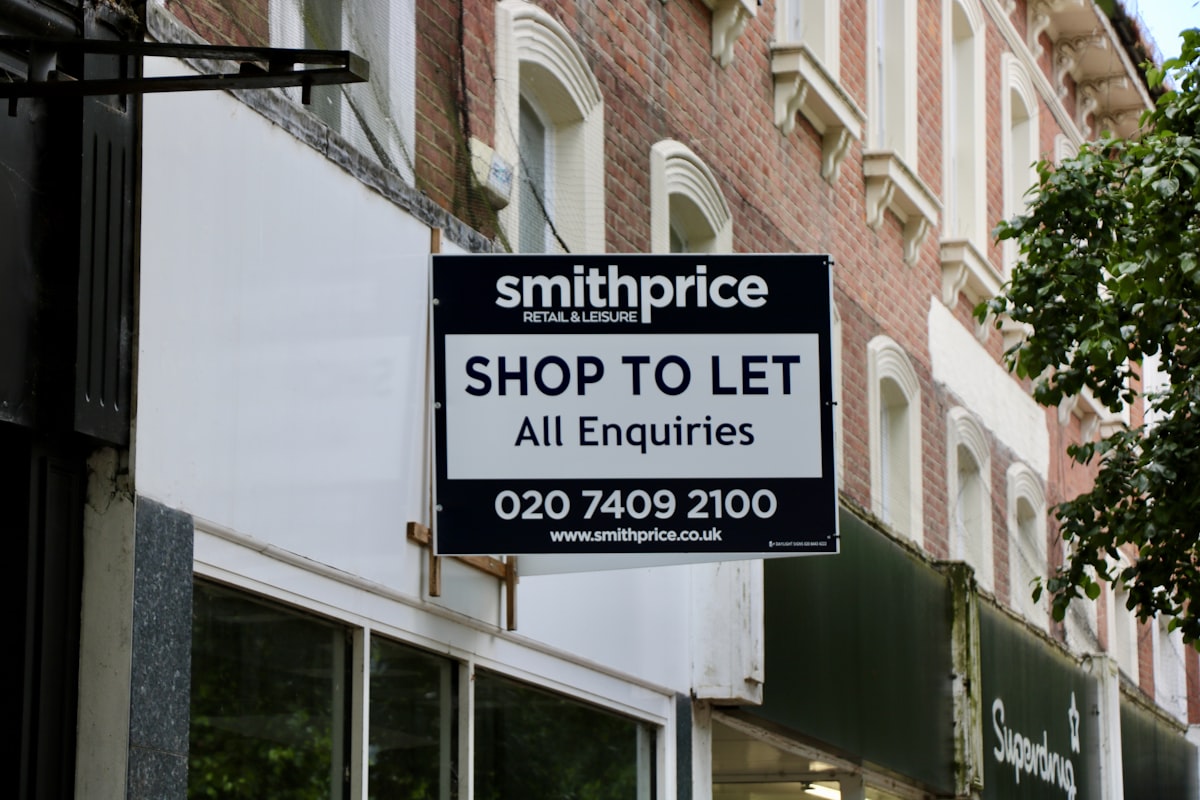 Smith Price Shop to Let signage related to The Ultimate Guide to Finding the Best Place to Buy a Bed