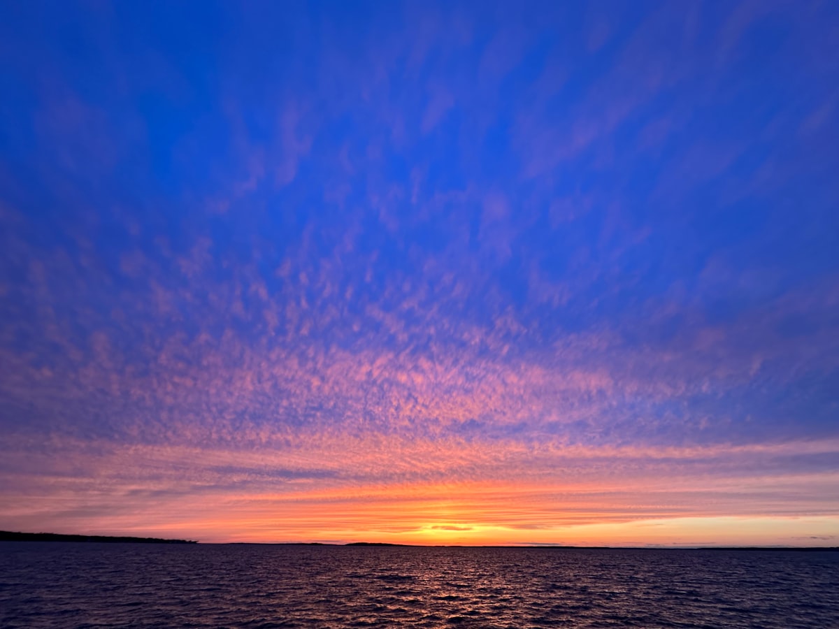 Spectacular Sunset at the Long Beach, Sag Harbor, NY. April/2024. related to Warm Up Your Hampton Bay Oasis with a Chiminea