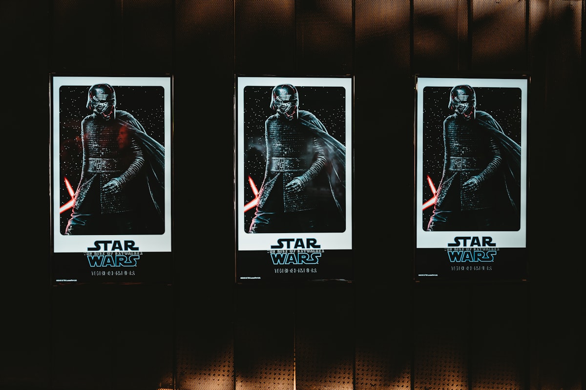 Star Wars Rise of Skywalker poster related to Royal Sleep: Embrace the Magic of the Stars with Star Wars Queen Bedding Sets