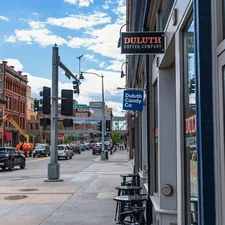 Store Front of Duluth Coffee Company in Duluth, Minnesota related to Experience the Charm of Duluth at Our Bed and Breakfast