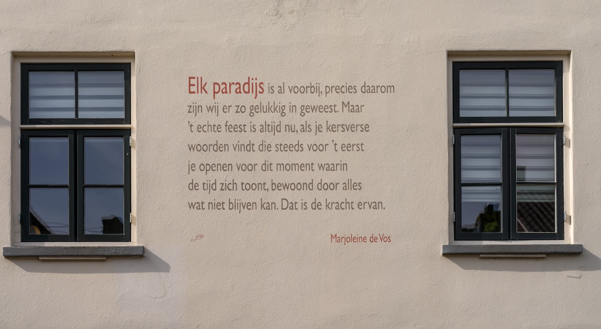 Street Art in Naarden Vesting related to The Art of Soft Furnishing: Drapes and Valances Explained