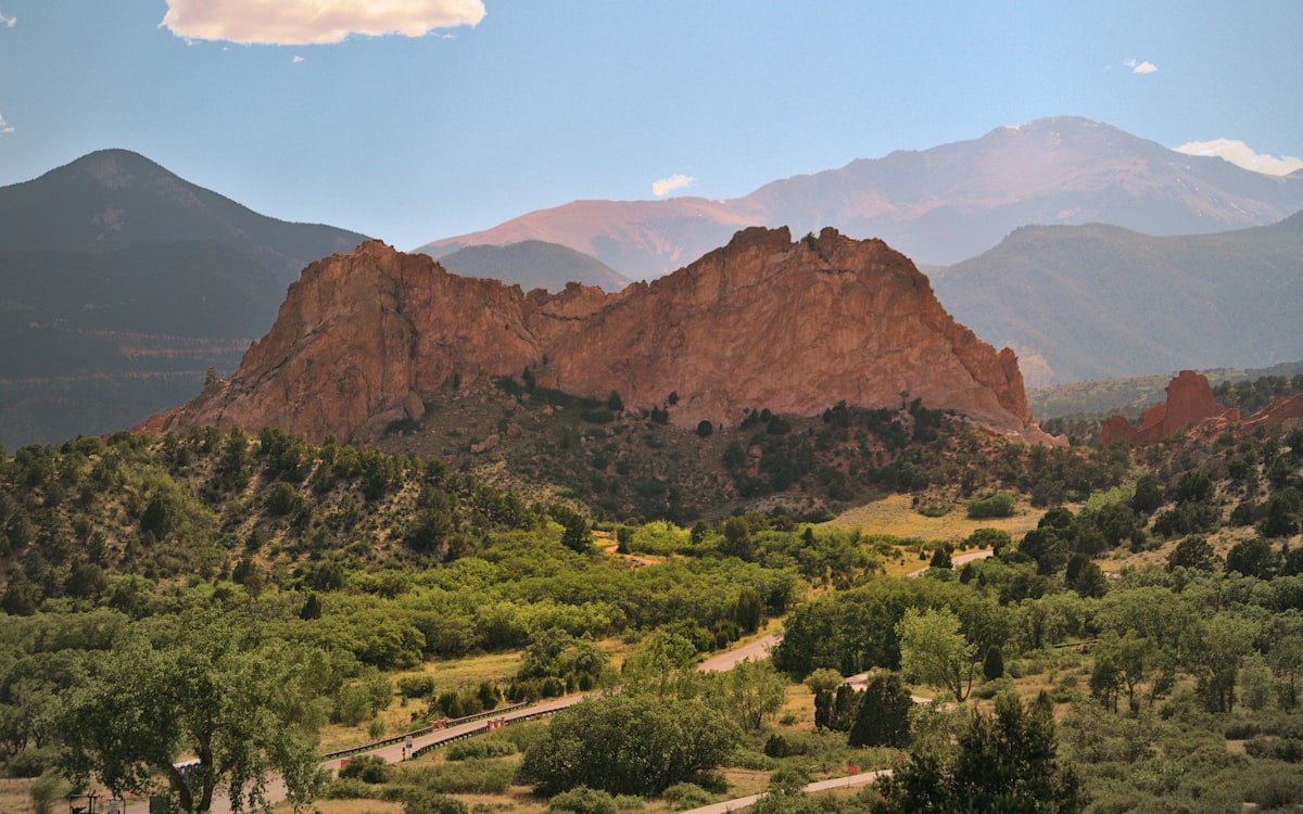 Summer 22, Day 14 - Visiting Garden of Gods It was the second working day of our trip. We decided to visit the Garden of Gods after work. Our first destination was its visitor center. From the balcony of the visitor center, we could see impressive rock formations all around. I grabbed my camera kit with a tripod and started taking photos. This photo was one of those. Since the sun was still at the top, the images looked flattened. I tried to reduce image flatness by using a variable ND filter. After spending some time at the visiting center, we left to hike around the park. There were many related to Experience the Best at Bed Bath & Beyond Colorado Springs