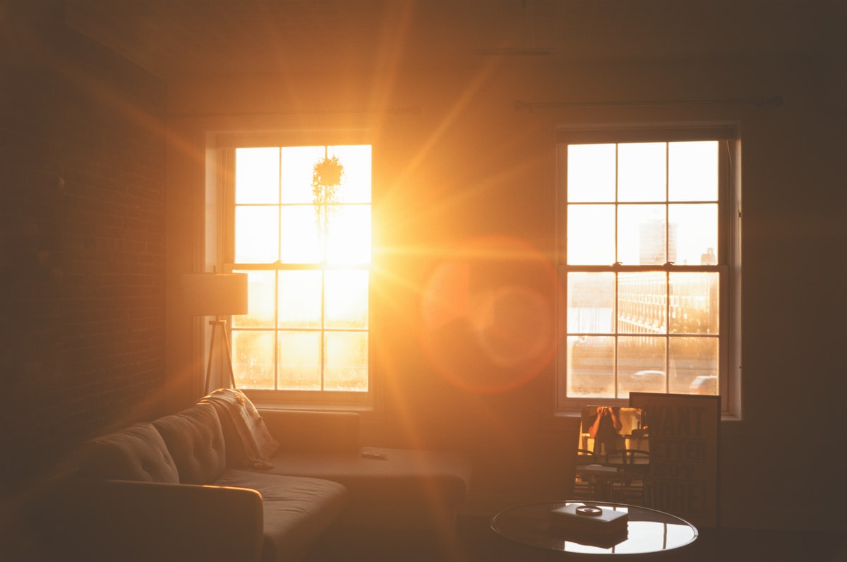 Sunrise in Old City related to Elevate Your Window with a Light Blue Valance