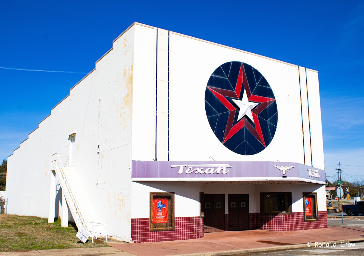 Texan Theater in Kilgore, TX related to A Haven in the Heart of Texas: Gruene Bed and Breakfast
