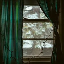 The best part about winter is staying home feeling war while staring out the window to see snow fall. related to Green Window Valance: Enhance Your Home's Aesthetic
