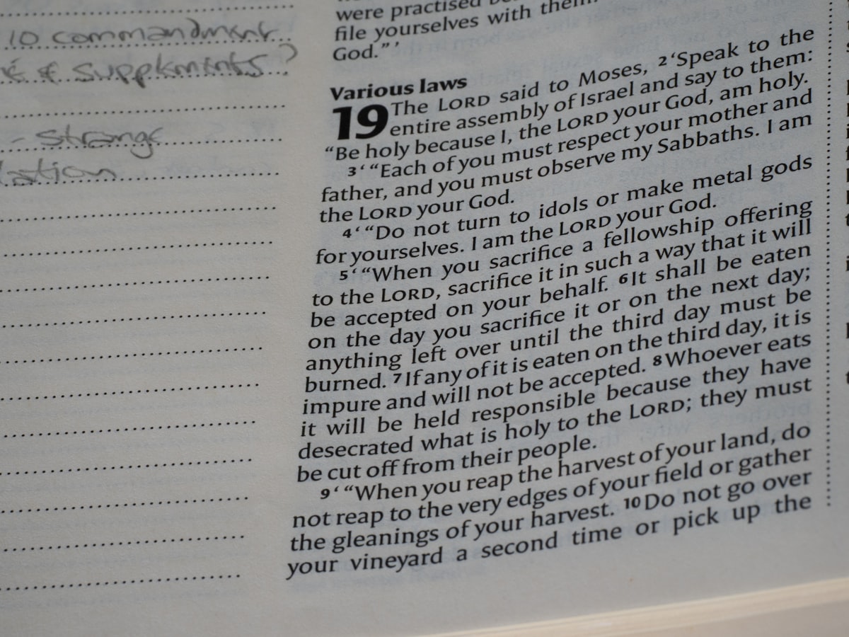 The Book of Leviticus related to Lasting Longer in Bed: A Comprehensive Guide