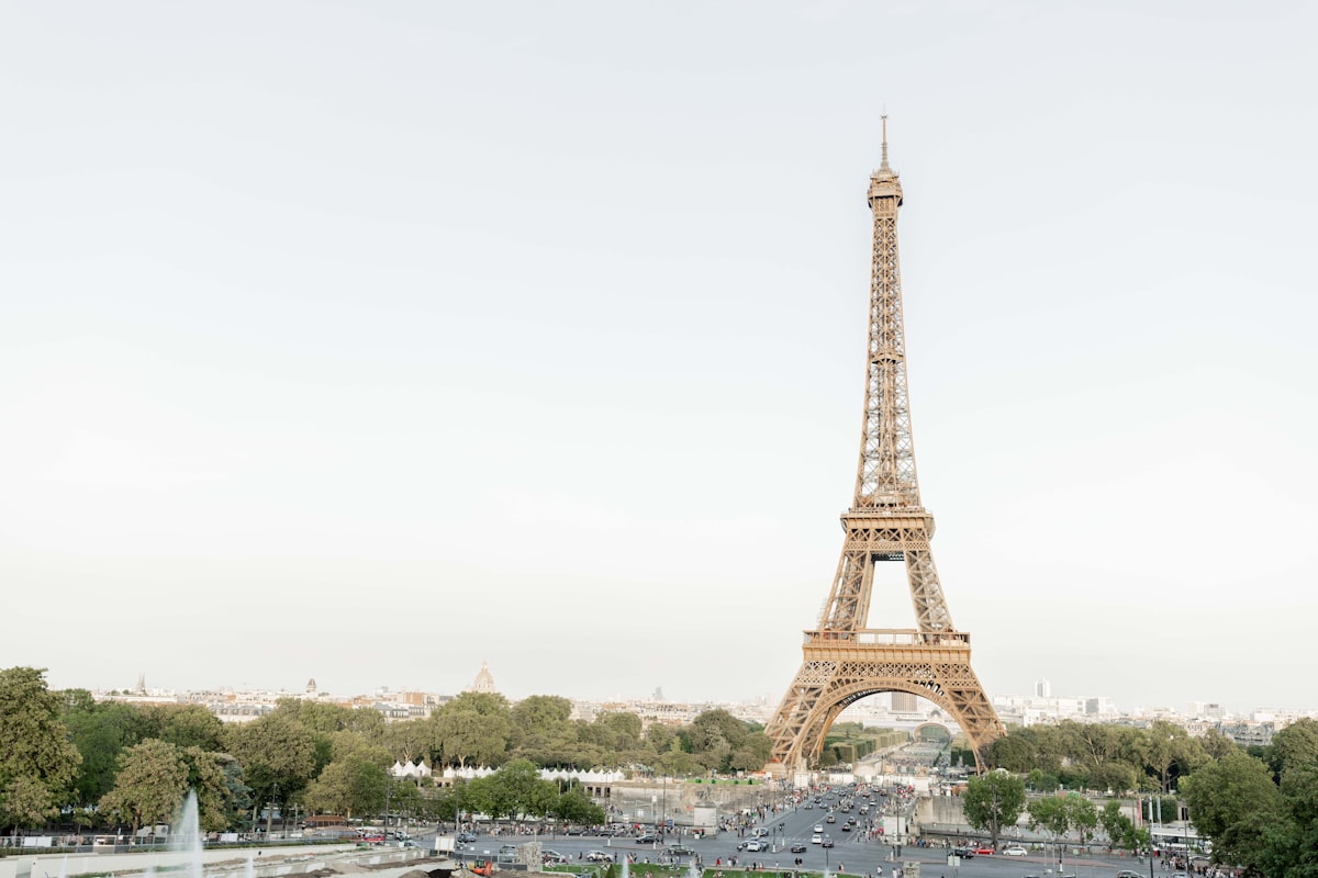 The eiffel tower towering over the city of paris related to Parisian Chic in Bed: The Ultimate Guide to Paris Bedding