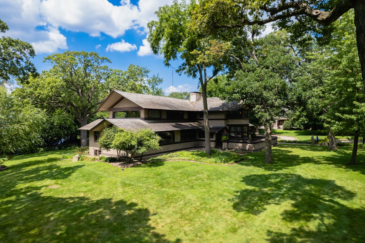 The Frank Lloyd Wright House in Kankakee, Illinois. related to Discover the Charm of Illinois: A Guide to Bed and Breakfast Getaways