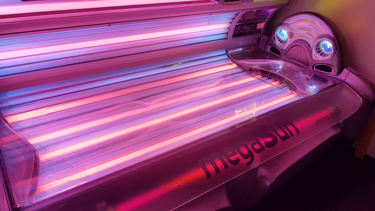 The new lightning in the megasun sunbed with collagen boosting lights at Bodyland in Zwijndrecht. related to Tanning in the Past: The Lowdown on Used Tanning Beds