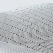 The sydney opera house roof up close. related to Diamond Matelasse Coverlet