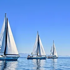 This photo was shot during sail week Croatia, near the beautiful island of Brač. related to Sailing into Style: The Ultimate Guide to Nautical Valance Curtains