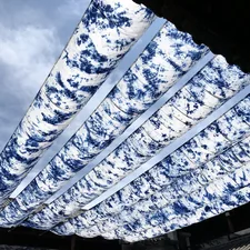 Tie dye related to Hawaiian Print Valances