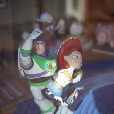 Toy Story Buzz Lightyear toy related to Tying Up with Buzz: The Latest Buzz Lightyear Bed Trends
