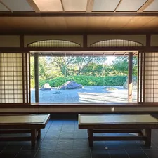 Traditional japanese room with garden view related to Balance for Sliding Glass Doors