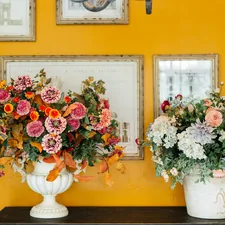 variety of flowers related to Sun-Kissed Elegance: Decorating with a Yellow Toile Valance