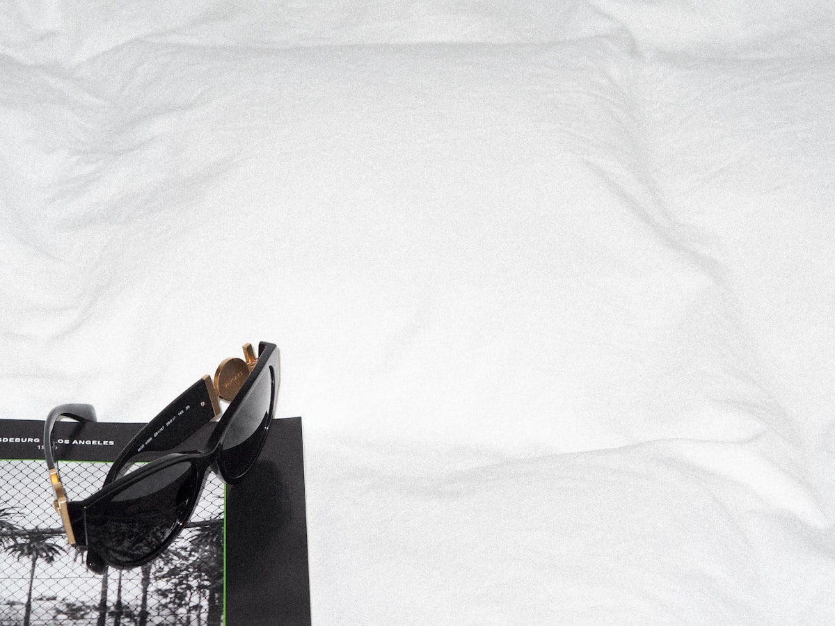 Versace - Sunglasses.
By Laura Chouette (Fashion-Photographer)
Instagram: @Laura Chouette related to Essential Bedding: White Coverlet King