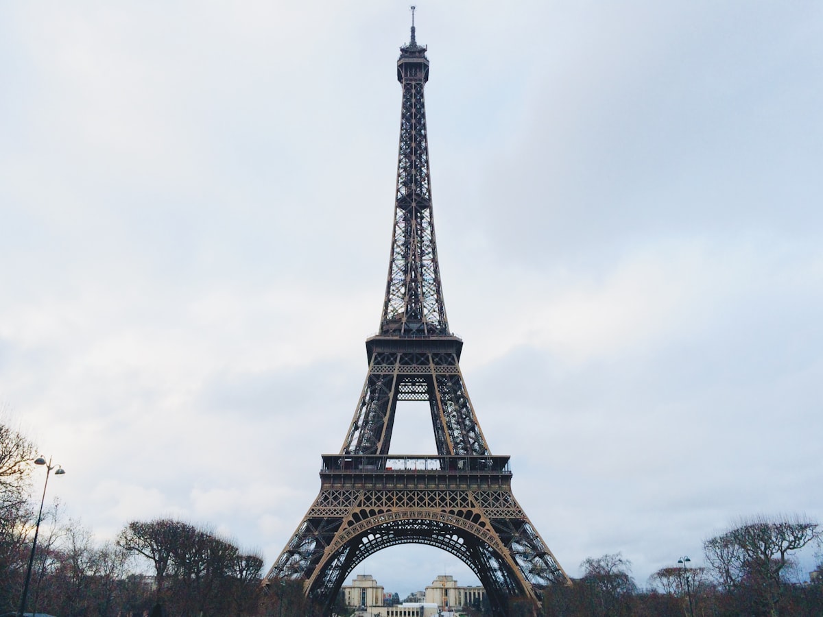 View of Eiffel Tower architecture related to Transform Your Bedroom with Iconic Parisian Style