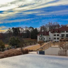 View of the golf course from property related to Romantic Getaway at Virginia's Finest Bed and Breakfast Winery
