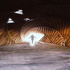 Walking with the light related to Enchant Your Space with a Supernatural Bed Set