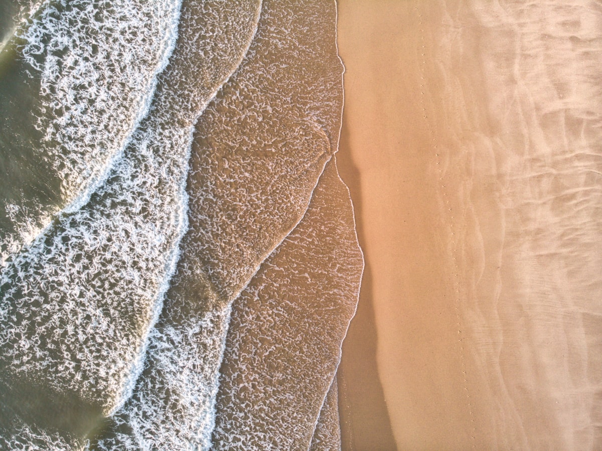 Waves at the beaches of the atlantic ocean in France related to Transform Your Bedroom with Beach Inspired Bedding