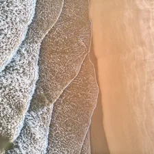 Waves at the beaches of the atlantic ocean in France related to Transform Your Bedroom with Beach Inspired Bedding