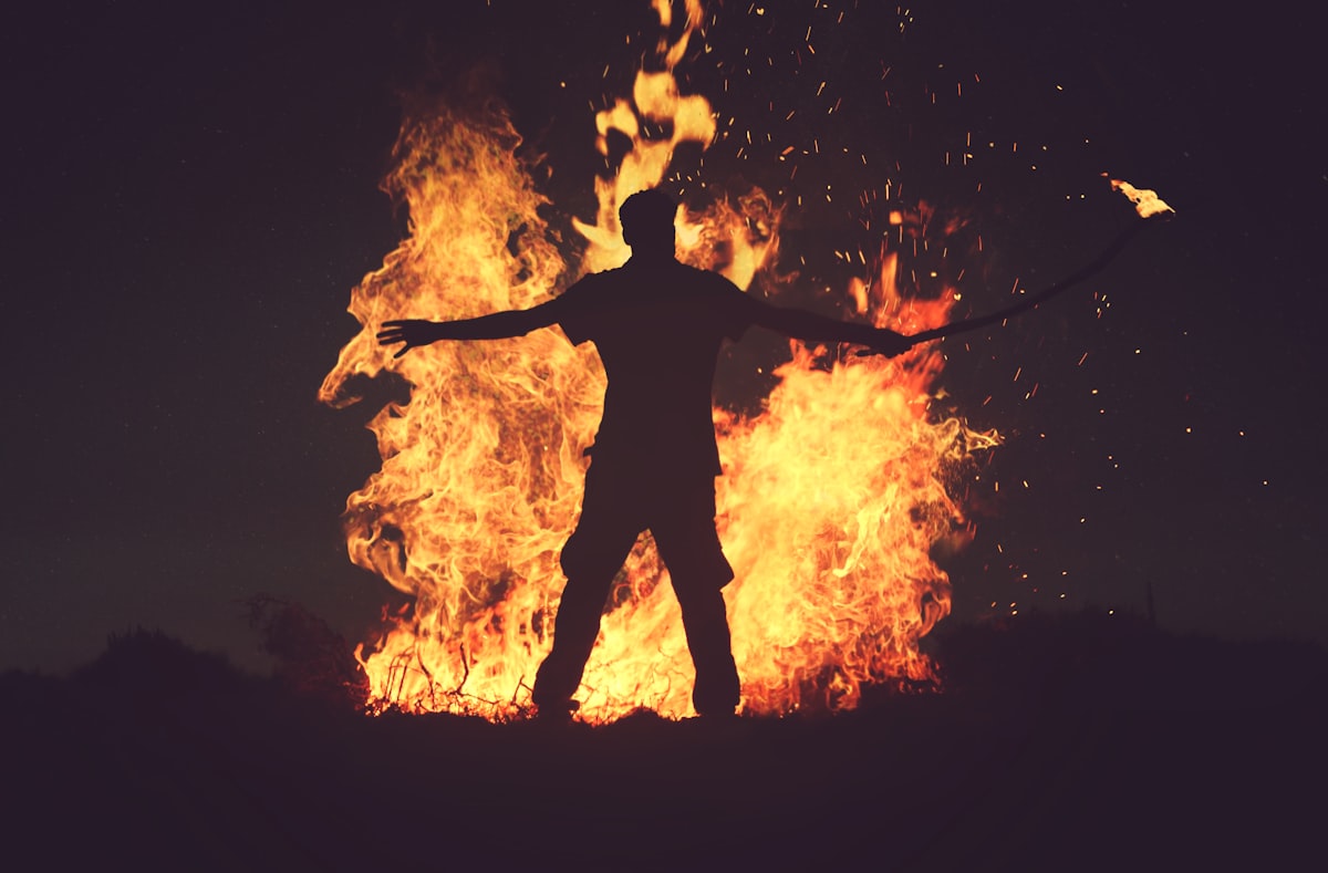 We were heading towards the village, close to the city in the way, came across kids playing with fire, and then i join them . related to Finding the Perfect Flame: The Best Chiminea Reviews