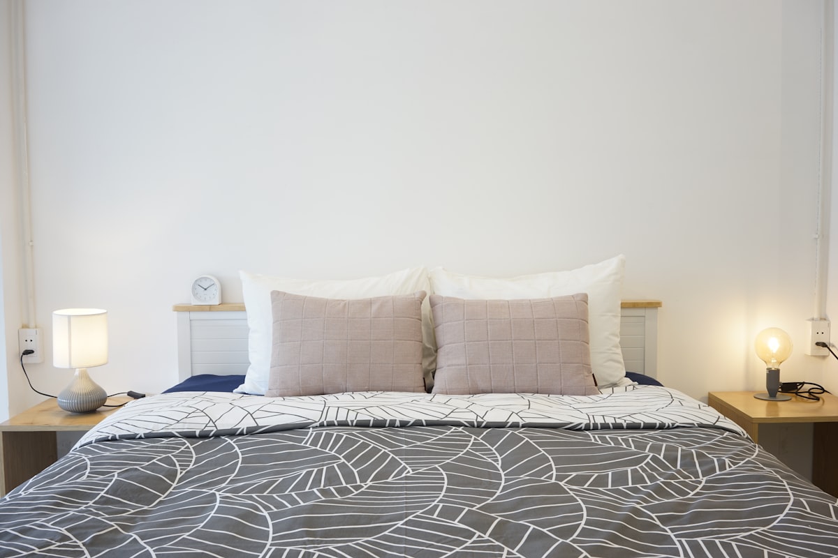 white and black bed linen related to The Ultimate Guide to Finding the Perfect 1-Bedroom Apartment