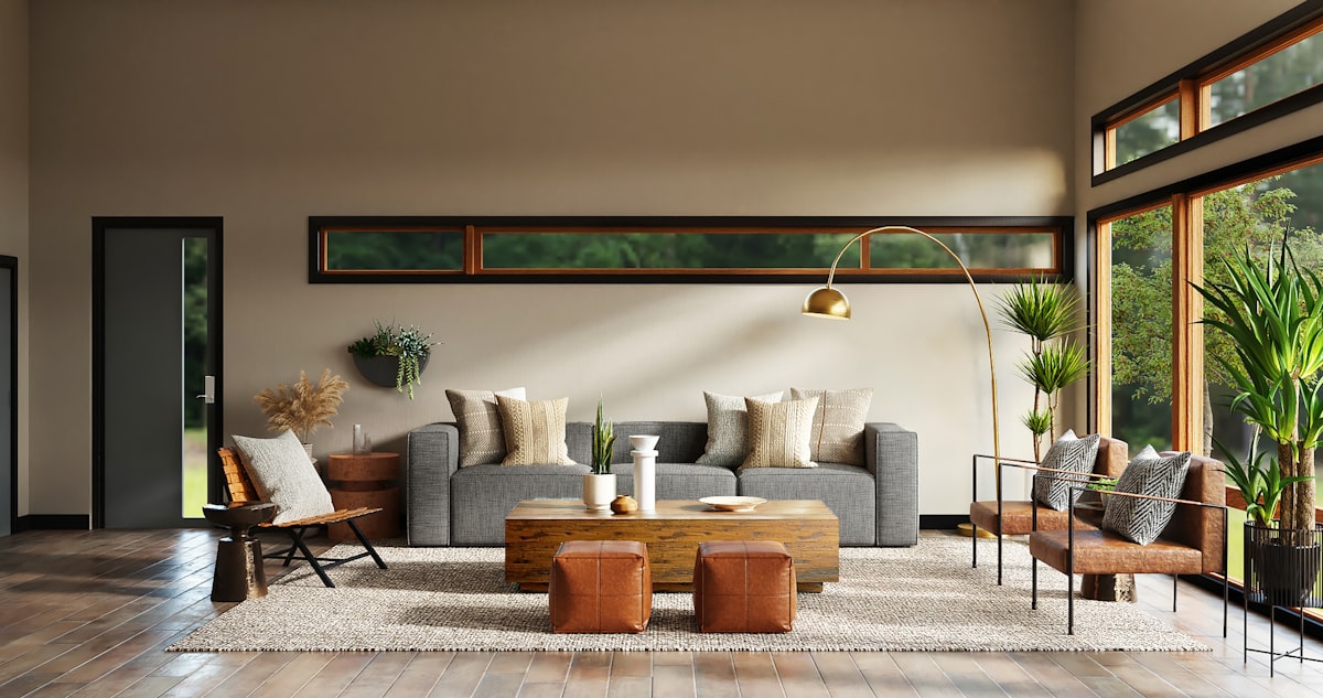 white and brown living room set related to Elevate Your Living Room with Swag Valances
