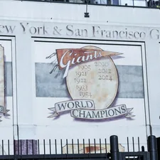 white and red UNKs restaurant signage related to Ultimate Guide to NY Giants Bedding