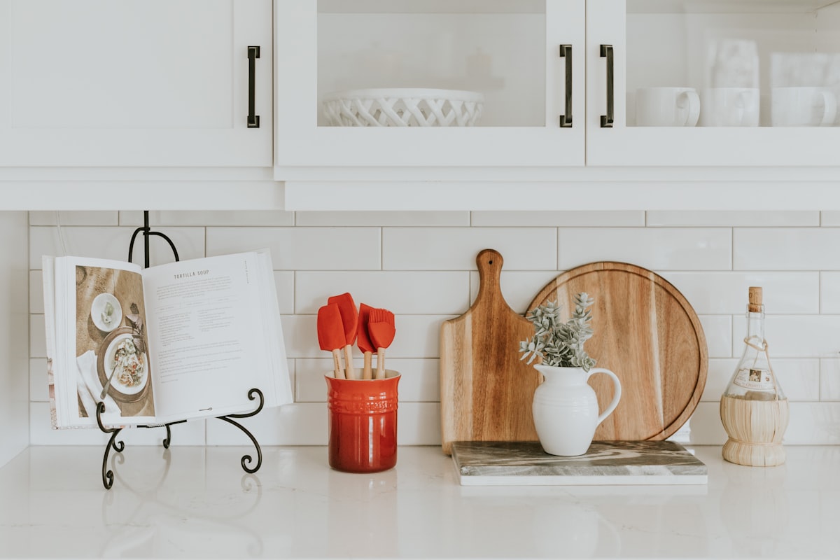 white book related to Elevate Your Kitchen Style: Essential Kitchen Cabinet Valance Ideas