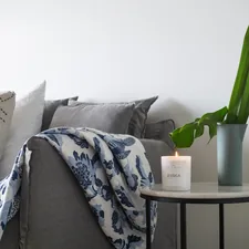 white ceramic mug on black wooden table related to Elevate Your Home with Linen Valances: Stylish Window Treatments