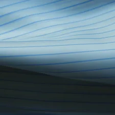 White fabric with blue stripes related to Blue Stripe Valance Ideas to Elevate Your Decor