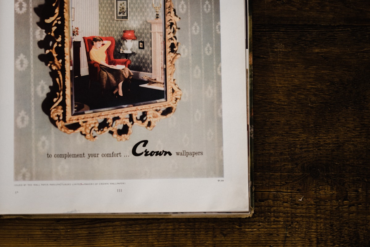 white framed photo of man in red and black coat related to Complete Guide to Crown Valances for Blinds