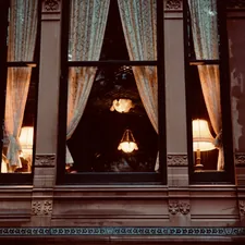 Window related to Elegant Brown Valances for Windows