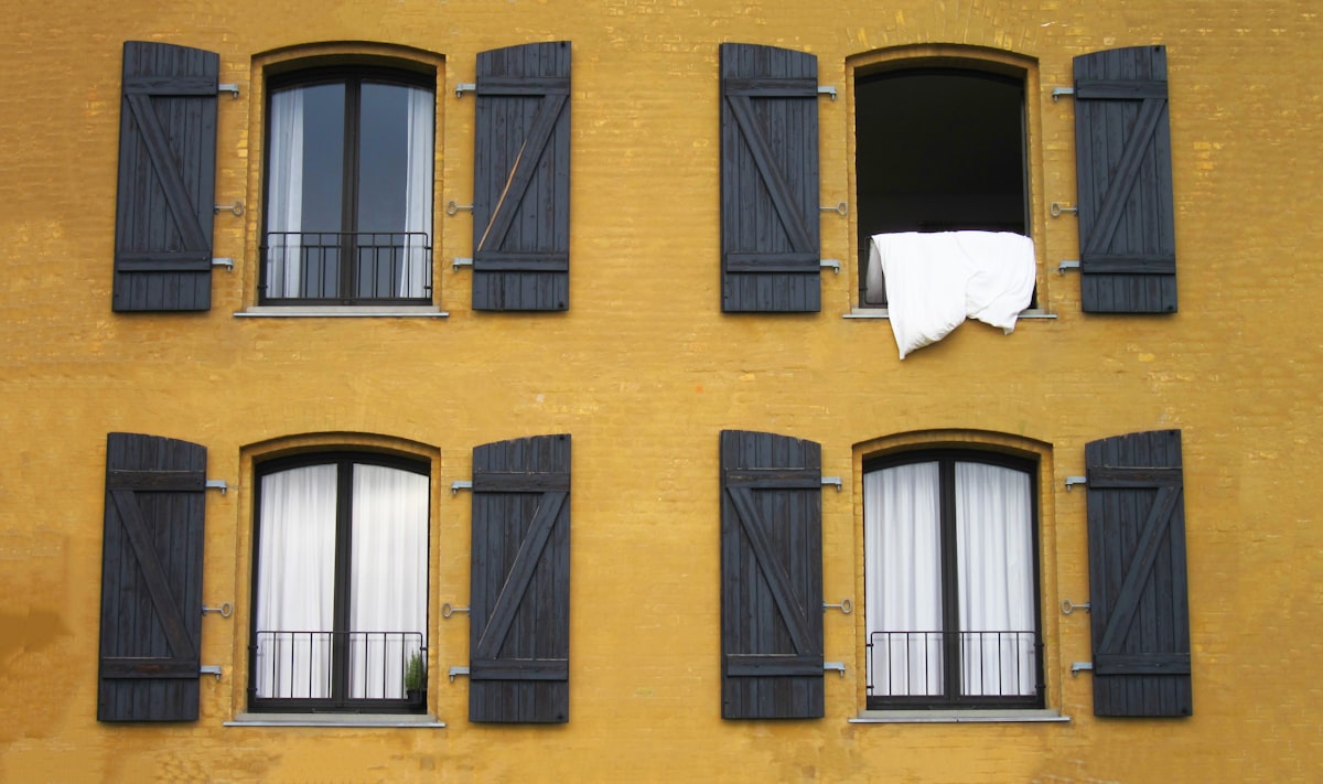 Windows with airing duvet in Copenhagen related to The Ultimate Guide to Where to Buy Valances for Windows