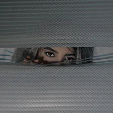 womans face on screen related to Window Valances: Elevate Your Interior Style