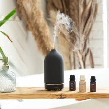 You'll immediately begin to feel – and smell – the calming benefits. Oil diffusers emit aromatherapy vapors throughout any room – so you can use it in guest rooms and kids' rooms too. Plus, they're long-lasting. So, whether you're taking a short nap, or tucking in for the night, you're guaranteed deep sleep! related to Unlock the Power of Relaxation: Bed Bath & Beyond Aromatherapy
